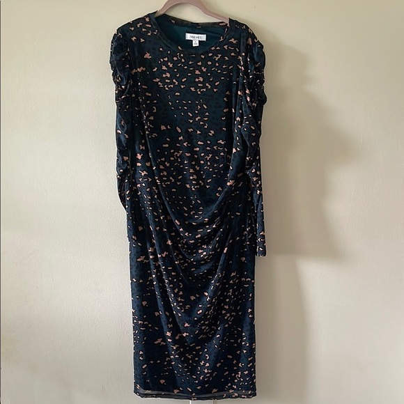 NWT Nine West Women’s Plus Size Aninal Print dress 2X - Picture 1 of 5